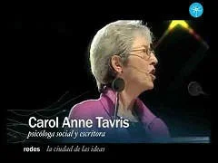 Carol Anne Tavris: Disonancia Cognitiva
